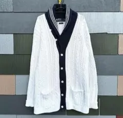 POLO RALPH LAUREN ポロ ラルフローレン ホワイト カーディガン