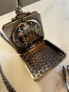 スーパーマリオブラザーズ　ポケットウォッチ　新品未使用！マリオ＆コイン