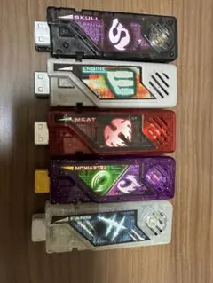 仮面ライダー 変身ベルト用アイテム 5個セット