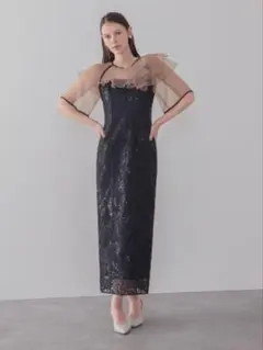 フロッキー・ドット・ワンピース【結婚式・二次会】 - メルカリ