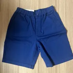 UNIQLO キッズ ハーフパンツ ブルー 130cm