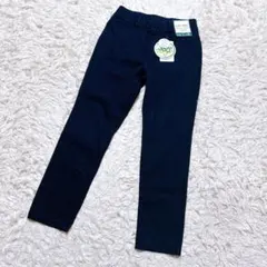 【c9146】✨新品✨カジュアルパンツ　ネイビー　スキニーのサムネイル