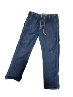 Lee ダークブルー ストレートデニム パンツ