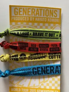 GENERATIONS EX リボンブレスレット