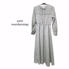 earth music&ecology 小花柄ワンピース