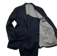 BARNEYS NEWYORK 背抜き ストライプ スーツ