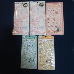 シールまとめ売り　うるちゅるポップシール　ピカプニシール他