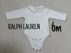 【美品】Ralph Lauren 長袖ロンパース 6m