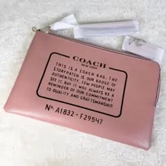 【COACH】コーチ F29547 美品 小物入れ 化粧ポーチ フラグメント