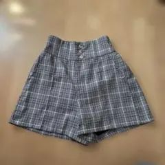 ラブトキシックLovetoxic150㎝⭐︎チェック柄ショートパンツ⭐︎キュロット
