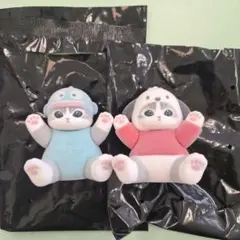 モフサンド サンリオ もふもふフロッキーフィギュア ハンギョドン ポチャッコ