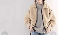 値下げ！可愛ボアブルゾン♡もこもこ♡
