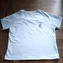 mofusand サメにゃん Tシャツ ライトブルー　150