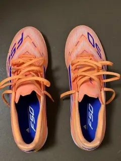 adidas F50 サッカーシューズ オレンジ/ブルー