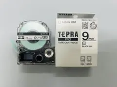 キングジム 純正 【テプラ PROテープカートリッジ】9・12mm 白セット