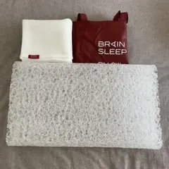 【美品】BRAIN SLEEP ピロー STANDARD カバー 収納バッグ付きのサムネイル
