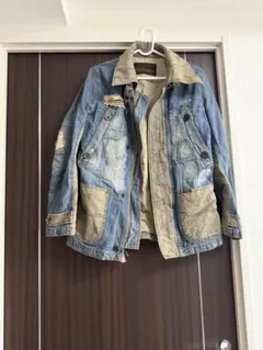 ENGINEERED GARMENTS デニムパッチワークジャケット Sサイズ - メルカリ