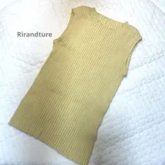 Rirandture ノースリーブ リブニットのサムネイル