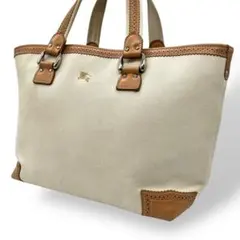 良品 1786 Burberry London トートバッグ ホースロゴ A4