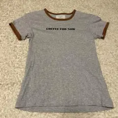 ロゴtシャツ グレー