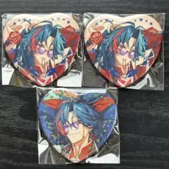 にじさんじ Rose Valentine ハート型缶バッジ 魁星