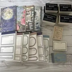 コラージュ素材 紙類 メモ帳 まとめ売り