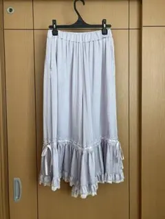 axes femme ガウチョパンツ　ラベンダー