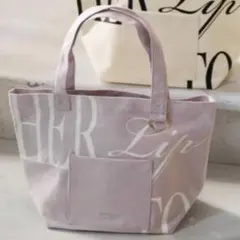 Her lip to HLT Daily Logo Tote バッグ Rose - メルカリ