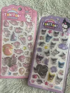 【韓国正規品】マイメロ&クロミ 3D STICKER