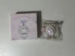 サンリオ ホワイトフリルデザインシリーズ ハローキティ ストラップ