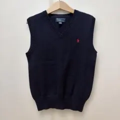 Polo by Ralph Lauren ネイビー ベスト 130