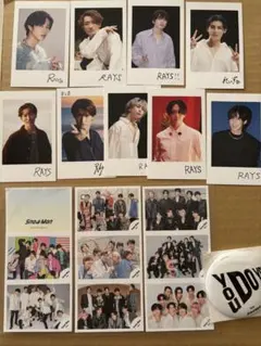 SnowMan Rays チェキ風カード ロール付箋