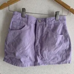 SHEIN 紫 ミニスカート