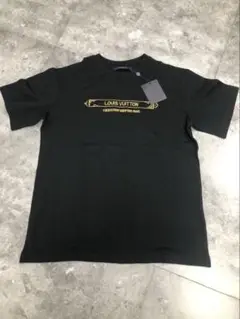 Tシャツ　半袖　ルイヴィトン　刺繍　黒　ブラック　Sサイズ　メンズ ルイヴィトンメンズTシャツ