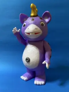 イヌクマ★快獣ブースカ★ジャイアントサイズ【ラベンダー】未使用新品 色紙付き