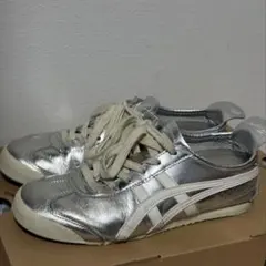 Onitsuka Tiger メキシコ66 シルバー 24.5 オニツカタイガー メキシコ66 シルバー/ホワイト 24.5cm - メルカリ