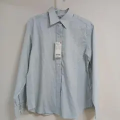 ユニクロ　ピンオックスフォードシャツ