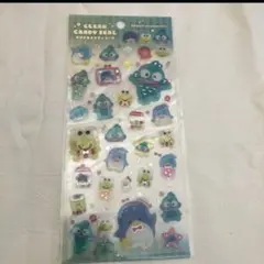 【正規品】サンリオ　はぴだんぶい　クリアキャンディーシール