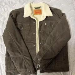 Levi’s コーデュロイジャケット ボアジャケット シェルパ ブラウン M