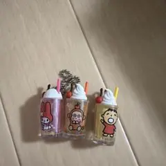 【即購入OK】サンリオ キャラクターズ レトログラスミニチュアチャーム3個セット