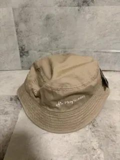 バケットハット ハット 帽子 プレイステーション プレステ ベージュ ロゴ 新品