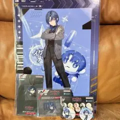 ホロライブ regloss 一番くじ 火威青 ビジュアルボード 缶バッジ