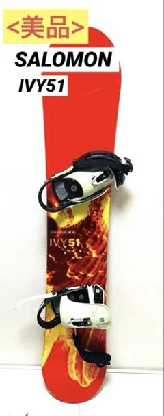 SALOMON スノーボード ビンディング付き