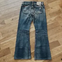 EDWIN 503 デニムパンツ 鬼ヒゲ ハチノス グランジ ブラック 30 - メルカリ