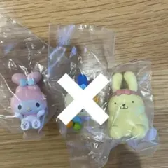 サンリオキャラクターズ なりきりうさぎさんフィギュア2個セット