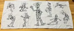 【未使用】ピクサー展　トイ・ストーリー　ウッディ キャラクタータオル