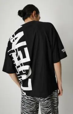 azul by mouzzy Tシャツ　バックプリント　黒