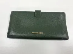 MICHAEL KORS グリーン長財布