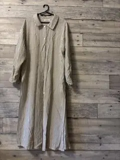 CHILLE ストライプ ロングシャツ 長袖のサムネイル