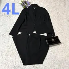 SUCRE　ビジネススーツ 2点セット　パンツスーツ　15号　ウォッシャブル